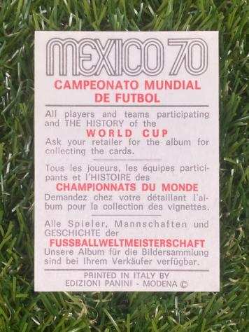 1970 - Panini - Mexico 70 World Cup, Brasil - Gerson - 1 Card