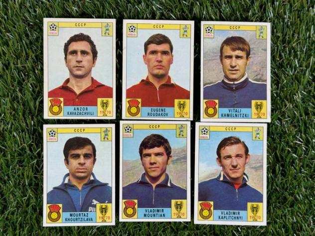 1970 - Panini - Mexico 70 World Cup - CCCP 6x team - 6 Card