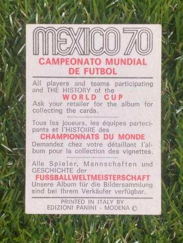 1970 - Panini - Mexico 70 World Cup, England - Bobby Moore - 1 Card