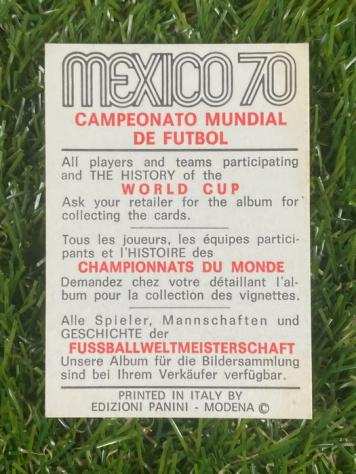1970 - Panini - Mexico 70 World Cup, Italy - Antonio Juliano - 1 Card