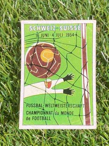 1970 - Panini - Mexico 70 World Cup - Poster - Suisse 1954 - 1 Card