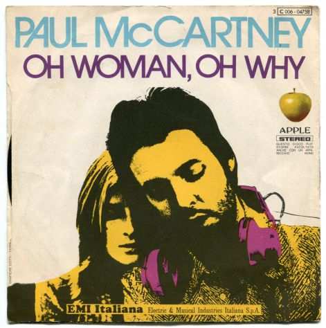 1971-PAUL McCARTNEY-ANOTHER DAY 45 GIRI VINILE(PRIMA PUBLICAZIONE)