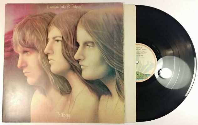 1972- Emerson, Lake amp Palmer-VINILE 33 GIRI(PRIMA EDIZIONE)-Trilogy