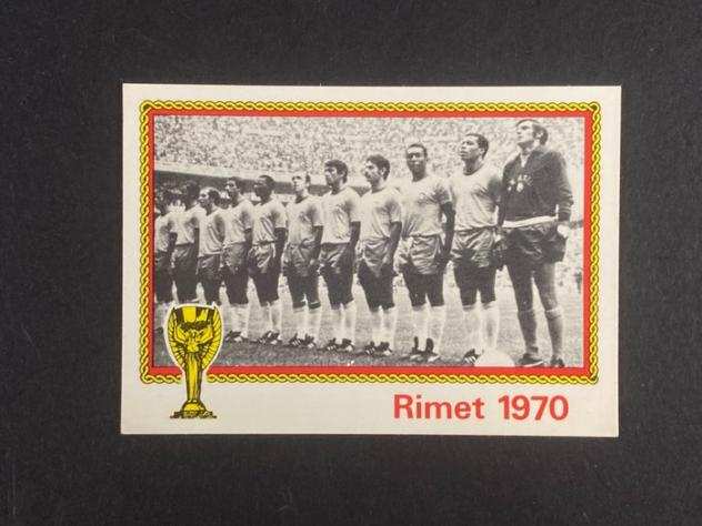 1974 - Panini - Muumlnchen 74 World Cup - Brazil (with Peleacute) - 1 Sticker