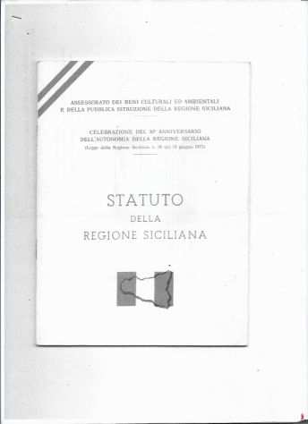 1977 STATUTO DELLA REGIONE SICILIANA
