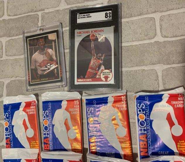 1989 - Hoops - NBA - Michael Jordan - 1 Mixed collection