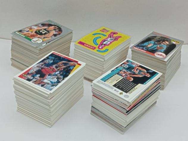 1990-1997-1998 NBA Hoops, Upper Deck - Lot of 805 NBA cards