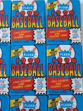1990 Fleer - Baseball-16 Sealed Packs Card