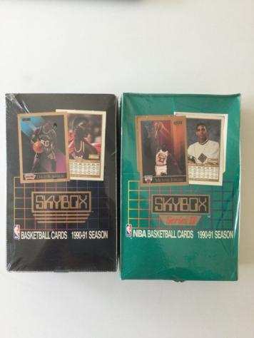 199091, Series I and II Sealed box- 72 Packs - Skybox - NBA Card