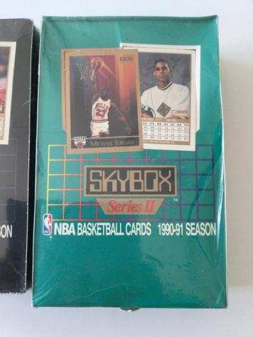 199091, Series I and II Sealed box- 72 Packs - Skybox - NBA Card