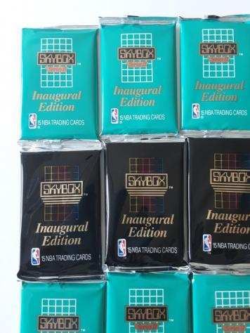 199091 - Skybox - Inaugural Edition NBA Basketball, Series I e II - 20 x Pack