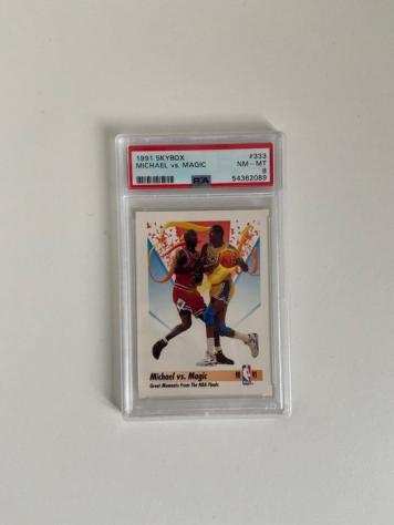 1991 - Skybox - Michael vs Magic - 333 - 1 Graded card - PSA 8