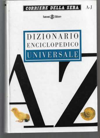 1995 DIZIONARIO ENCICLOPEDICO UNIVERSALE N 2 VOLUMI RILEGATI