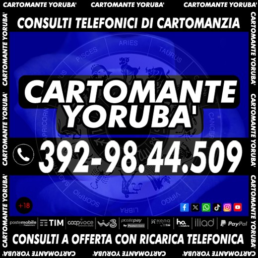  La Cartomanzia del Cartomante YORUBA': risposte chiare per un futuro luminoso!