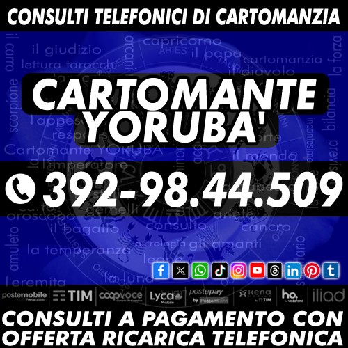 YORUBCA', consulente esoterico di comprovata esperienza