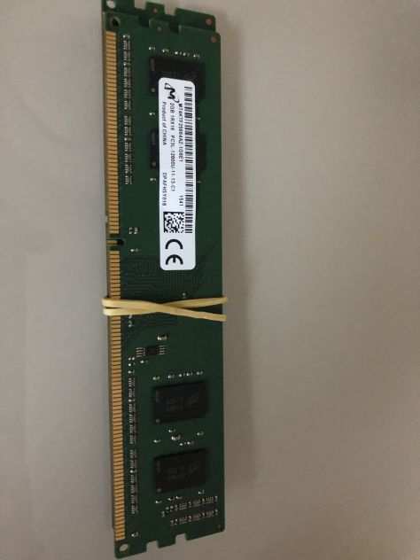 2 BANCHI RAM 2GB 1RX16 PC3L 12800U - 11-13-C1