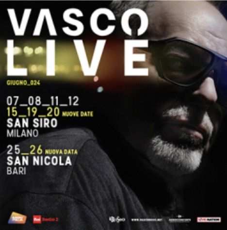 2 biglietti 2deg ANELLO ROSSO Vasco Rossi 8 Giugno 2024 Milano