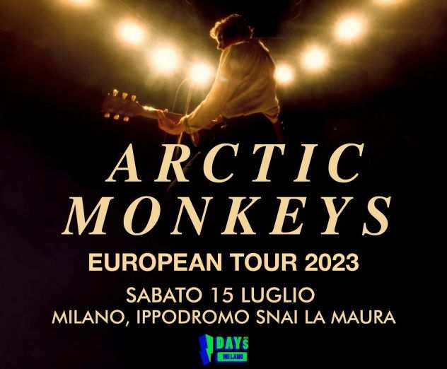 2 biglietti arctic monkeys milano 15 luglio