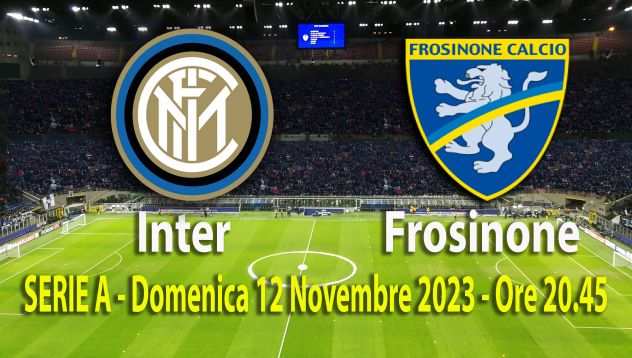 2 Biglietti INTER - FROSINONE 2deg Anello Arancio - Formato PDF