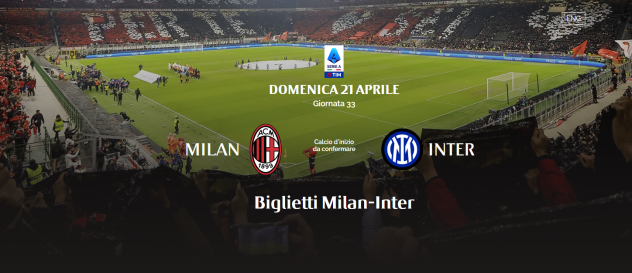 2 Biglietti Milan - Inter (21.04.24) 1 anello Arancio VICINO CURVA INTER