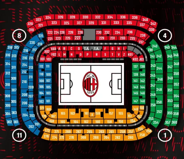 2 biglietti Milan-Napoli quarti Champions League 12-04-2023