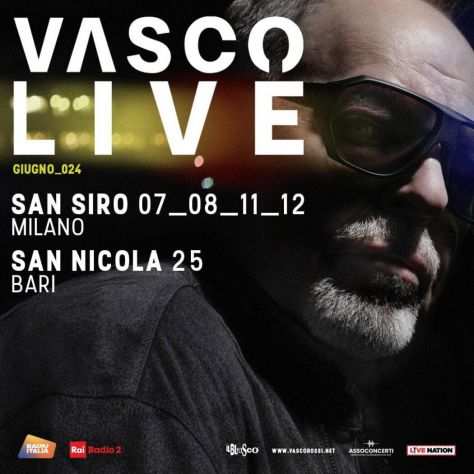 2 BIGLIETTI VASCO live 2024