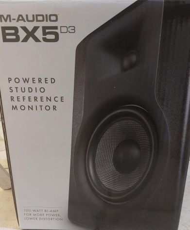 2 Casse Monitor da Studio M-Audio BX5 D3