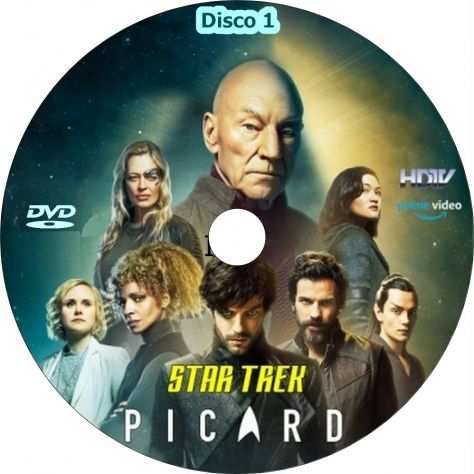 2 COFANETTI SERIE TV FUORI CATALOGO quotSTAR TREK PICARDquot IN ITALIANO 2 STAGIONI