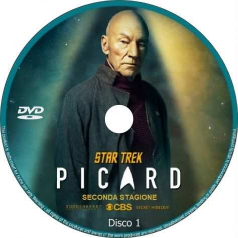 2 COFANETTI SERIE TV FUORI CATALOGO quotSTAR TREK PICARDquot IN ITALIANO 2 STAGIONI