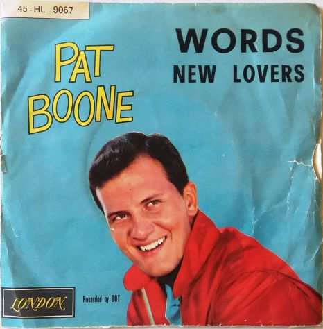 2 dischi 45 giri di Pat Boon del 1958