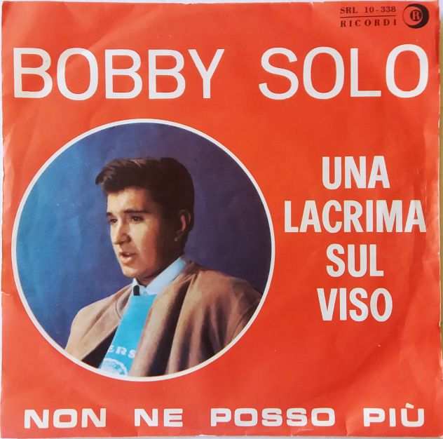 2 dischi 45 rpm-1964 di Bobby Solo e 1967 di Little Tony