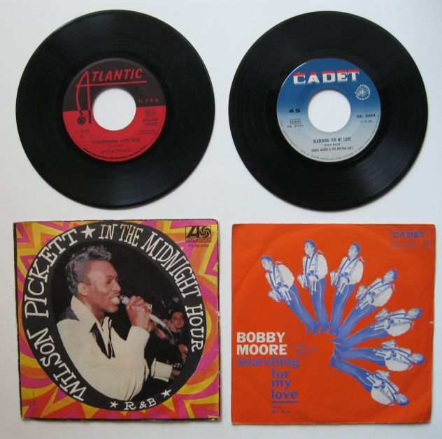 2 dischi originali anni 60 per juke box