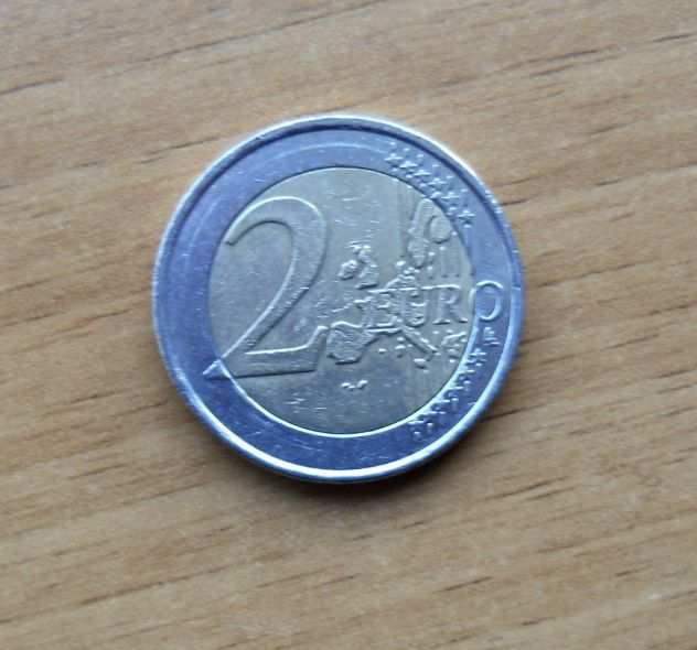 2 EURO DEL 2002 GRECIA CON LA (S) CON DIFETTO SULLE STELLA SOTTO -