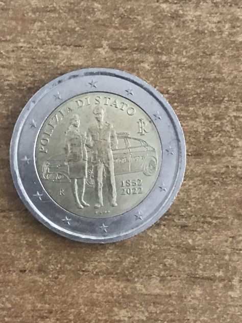 2 euro polizia di stato