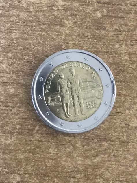 2 euro polizia di Stato