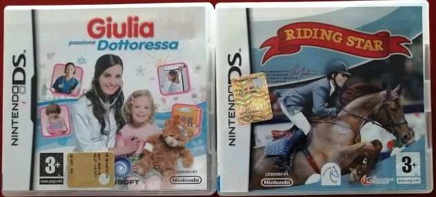 2 GIOCHI NINTENDO DS ORIGINALI tenuti benissimo