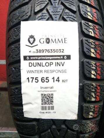 2 gomme 175 65 14 dunlop inv a4121