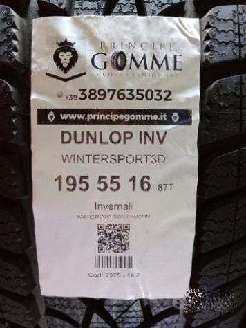 2 gomme 195 55 16 dunlop inv a2325