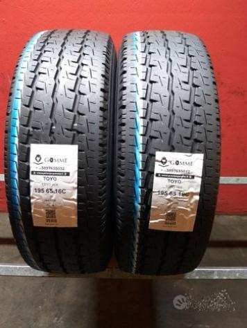 2 GOMME 195 65 16C TOYO A4740