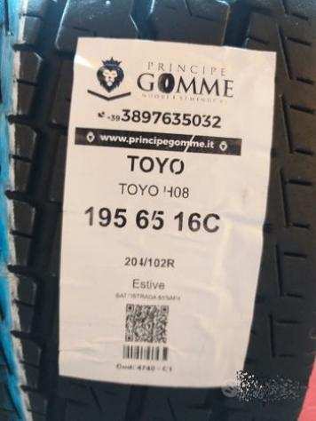 2 GOMME 195 65 16C TOYO A4740