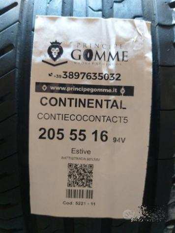 2 GOMME 205 55 16 CONTINENTAL A5221