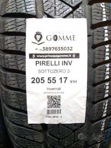 2 gomme 205 55 17 pirelli inv a3835