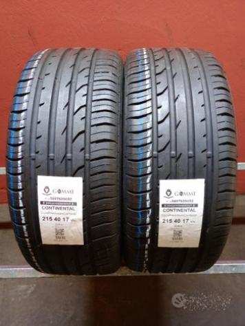 2 gomme 215 40 17 continental a2662