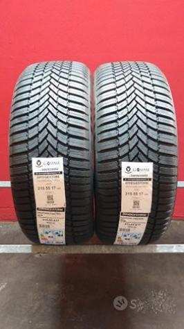 2 gomme 215 55 17 BRIDGESTONE A1614