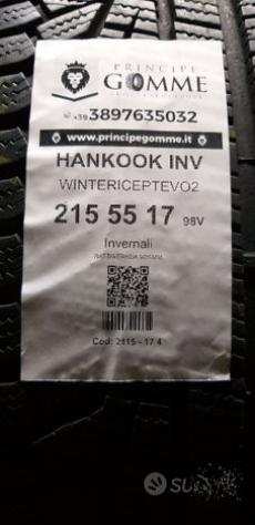 2 gomme 215 55 17 hankook inv a2115