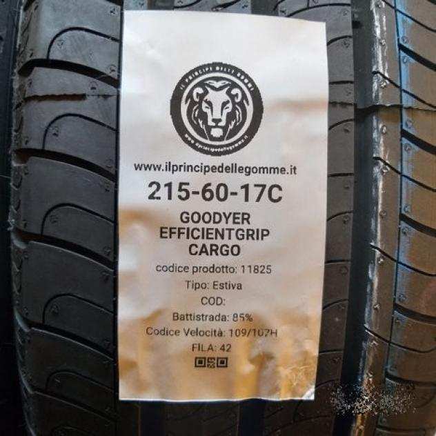 2 GOMME 215 60 17C GOODYEAR A11825