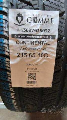 2 gomme 215 65 16C CONTINENTAL A1897