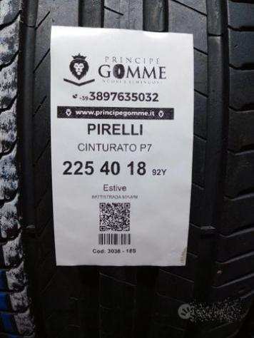 2 gomme 225 40 18 pirelli a3038