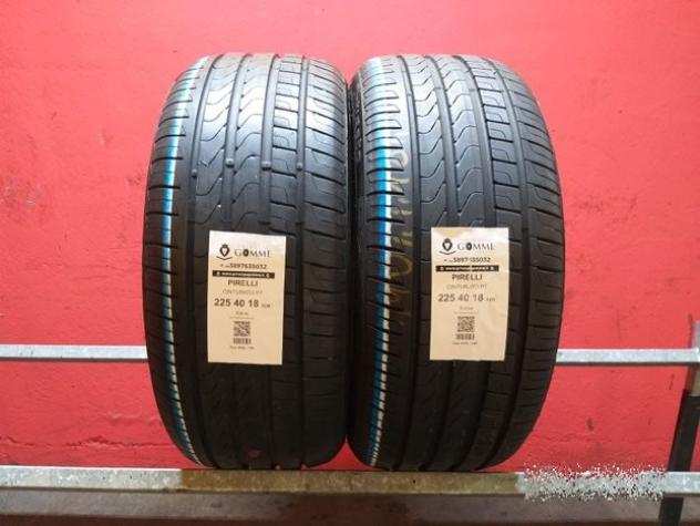 2 GOMME 225 40 18 PIRELLI A5550