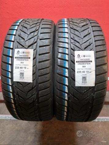 2 gomme 235 40 19 vredestein inv a3998